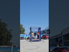 9μ οδηγός σιδηροδρομικού ανελκυστήρα εμπορευμάτων εξωτερικού βιομηχανικού ανελκυστήρα εμπορευμάτων