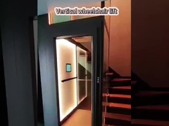 Ασφαλής υδραυλική ανελκυστήρας κάθετης πλατφόρμας 1m για αναπηρούς πάνω και κάτω από σκάλες