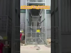 Σημερινό σταθερό υδραυλικό τραπέζι ανύψωσης 3m 2000kg σταθερή πλατφόρμα ανύψωσης με ψαλίδι