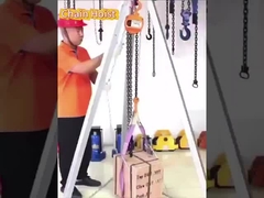 Εξοπλισμός ανύψωσης χειροκίνητης αλυσίδας ανύψωσης χειροκίνητης αλυσίδας 0,5 τόνων