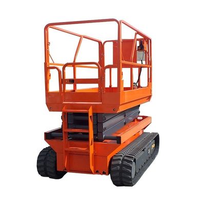 Αγορά 200kg 4m-6m Crawler Scissor Lift Υδραυλική αυτοκινούμενη πλατφόρμα ανύψωσης online manufacture