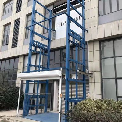Αγορά 5000KG Εξωτερικό ανελκυστήρα φορτίου 7m Μεζανίνι ανελκυστήρες αποθήκη φορτίο ανελκυστήρας online manufacture