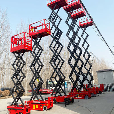 Αγορά Self-propelled Scissor Lift 8m 10m 12m 14m Hydraulic Scissor Lift Platform διαδικτυακή κατασκευή