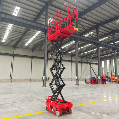 Αγορά Self-propelled Electric Scissor Lift 6m 230kg Mini Aerial Work Platform διαδικτυακή κατασκευή