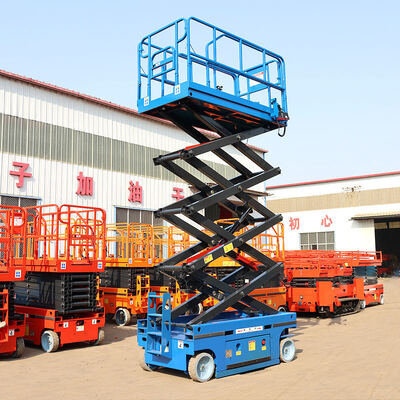 Αγορά 6m 8m 230kg 450kg Mobile Hydraulic Lift Platform Electric Scissor Lift διαδικτυακή κατασκευή