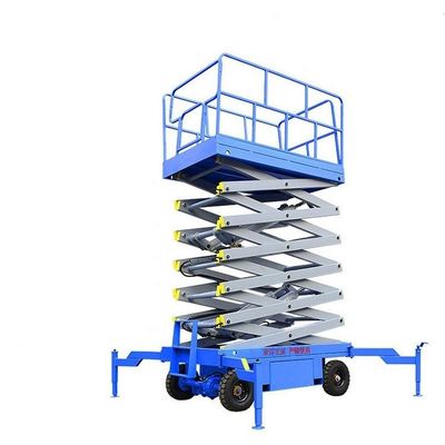 8m κινητή πλατφόρμα ανύψωσης με ψαλίδι 2000Kg κινητή υδραυλική πλατφόρμα ανύψωσης