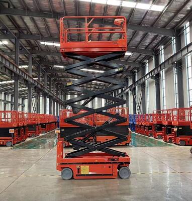 Self Propelled 8m 10m Scissor Lift Tables Electric Hydraulic Scissor Lift Platform
