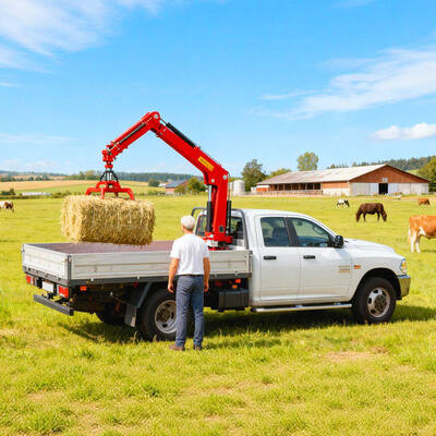 5 τόνων 6 τόνων αναδιπλούμενο γερανό με μπουμ φορτηγά υδραυλικά μίνι γερανό ανύψωσης