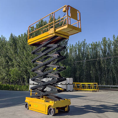 Κινητή εναέρια πλατφόρμα εργασίας 14m 16m 230kg Υδραυλικό ηλεκτρικό ψαλίδι