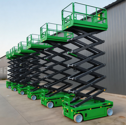 6m 450kg Electric Single Lifter Self Propeled Scissor Lift Platform